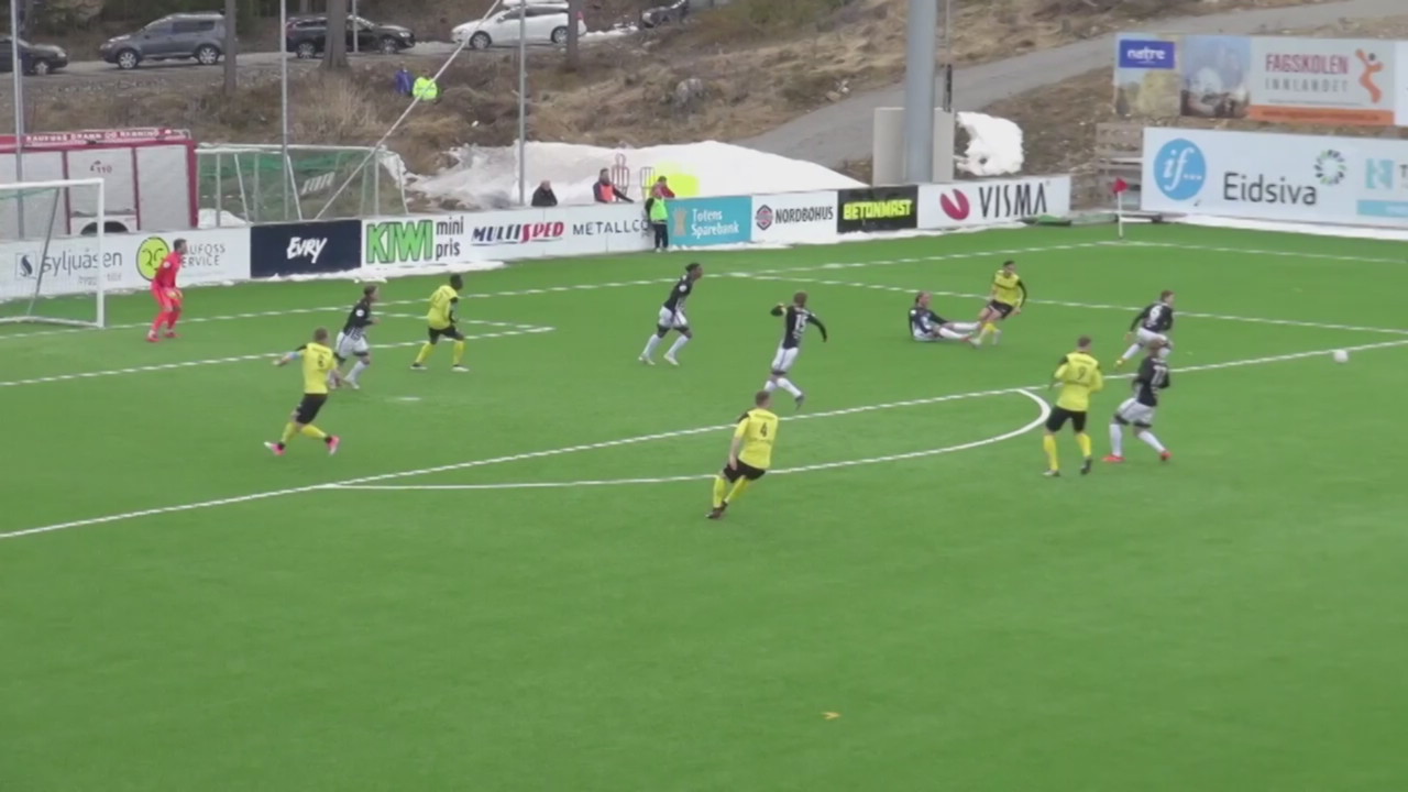 Høydepunkter Raufoss - Asker